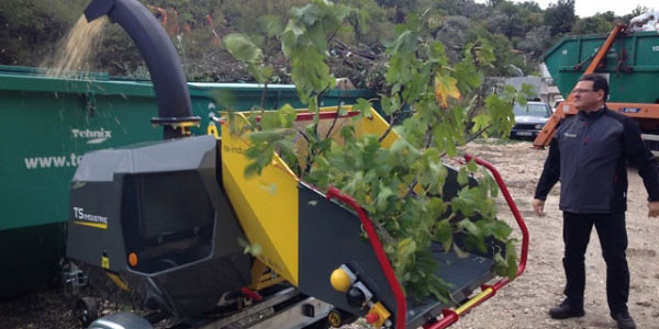 Drobilica za zeleni otpad