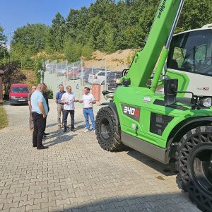 demonstracija rada SENNEBOGEN 340G mašine (2)